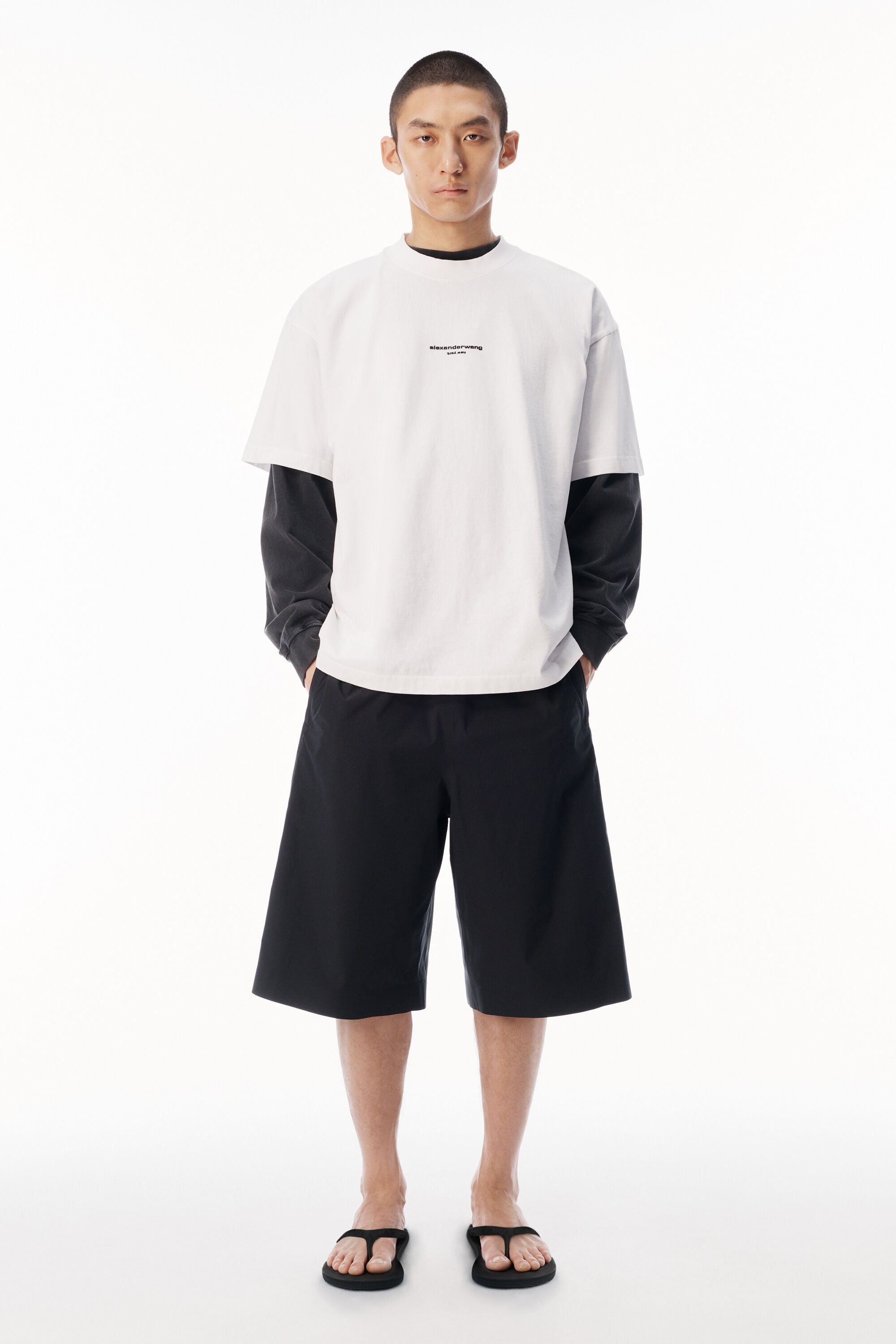 alexanderwang アレキサンダーワング ロゴプリント ショートスリーブ T
