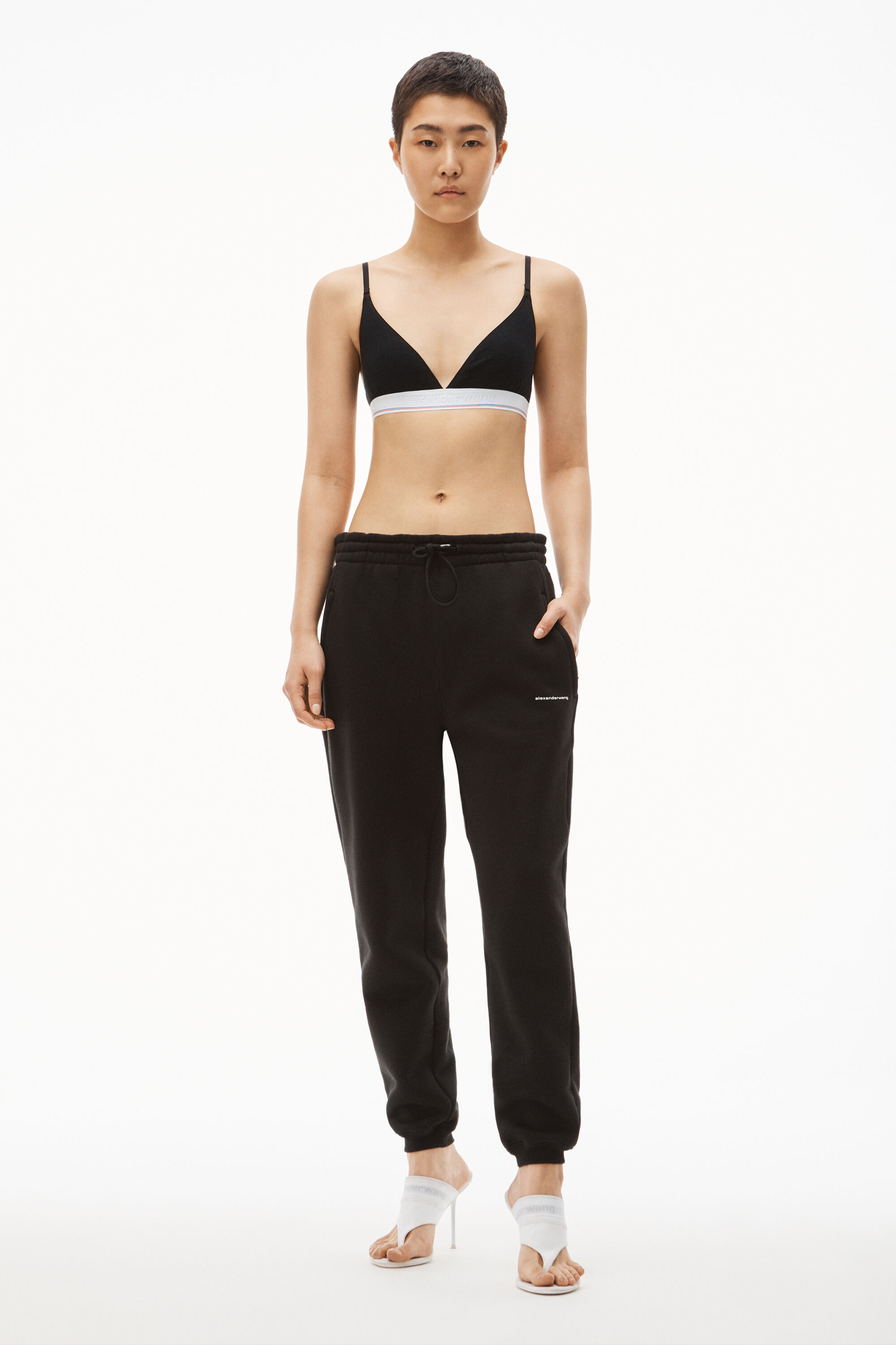 alexanderwang アレキサンダーワング リブジャージー トライアングル