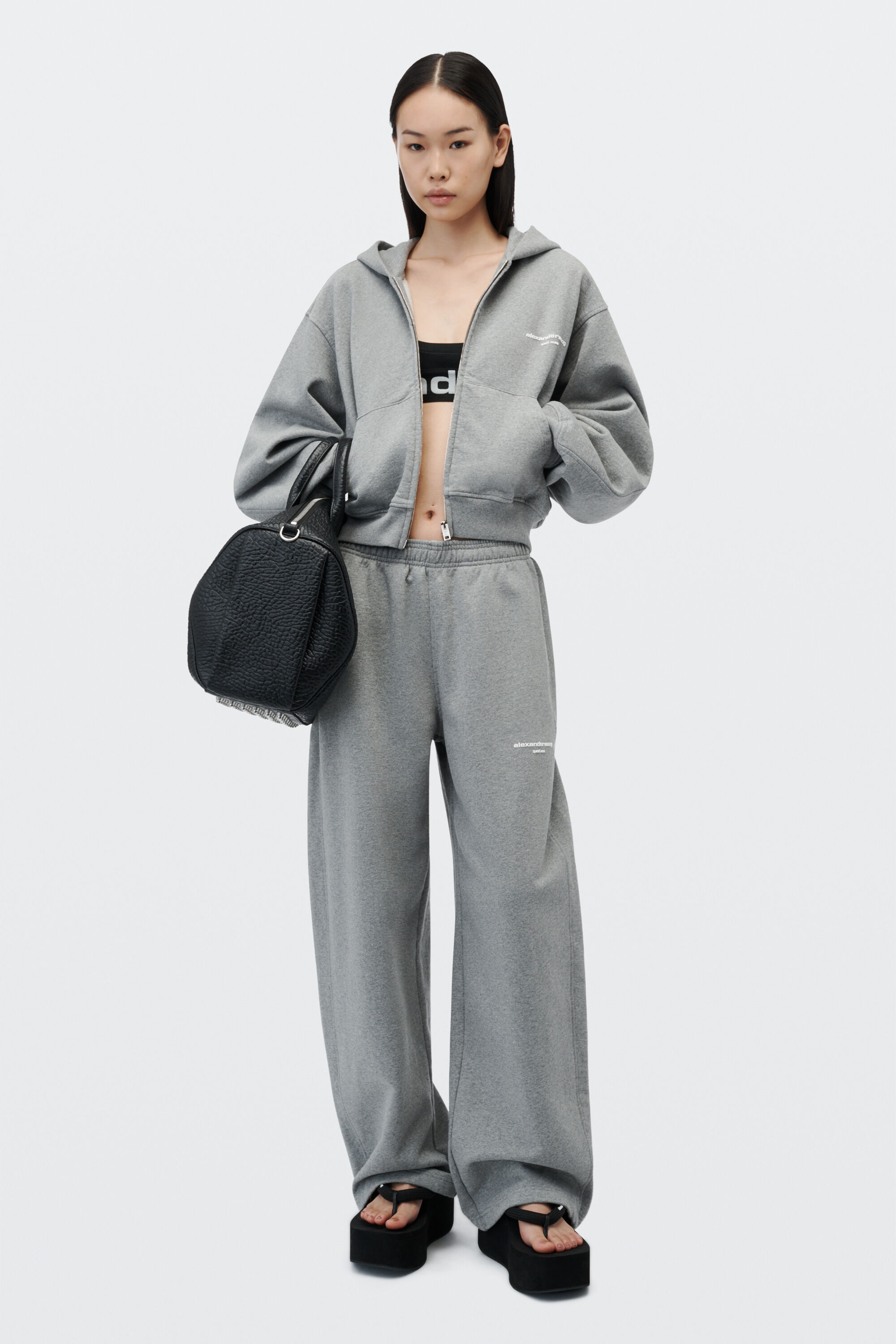 alexanderwang アレキサンダーワング ロゴプリント ミッドライズ