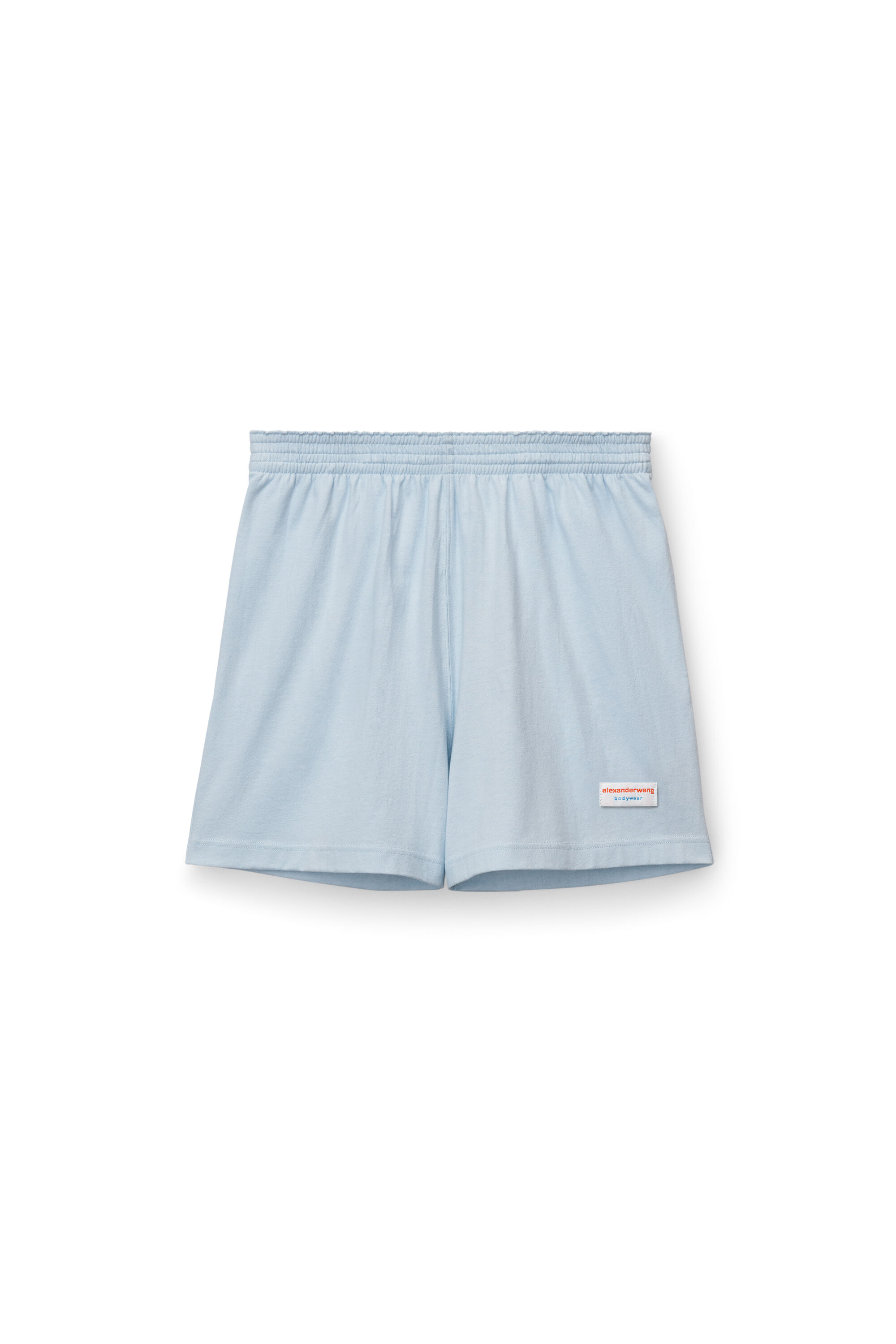 ELASTIC SHORTS in BLUE PEARL | alexanderwang®