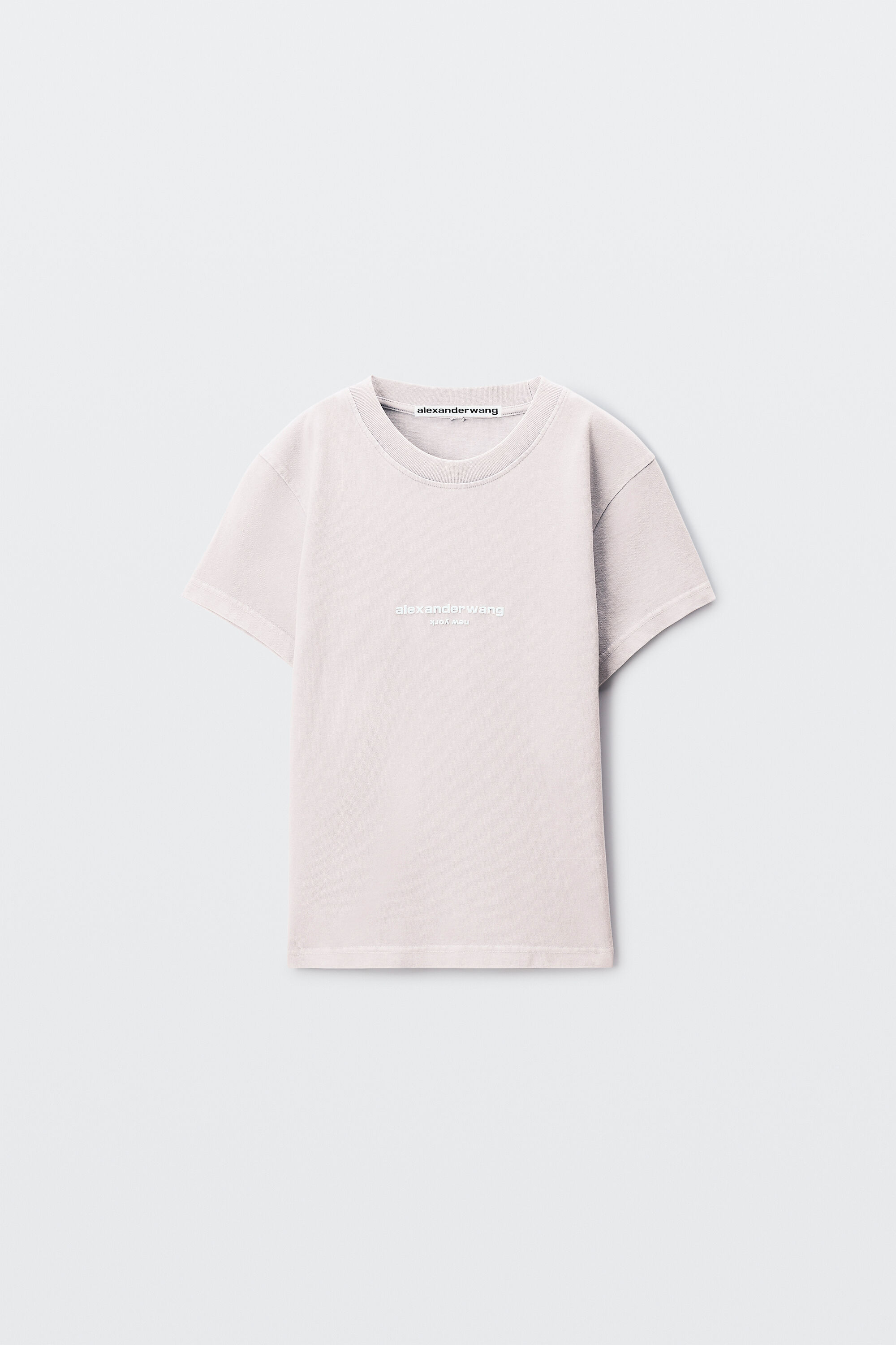 alexanderwang アレキサンダーワング LOGO PRINT SHRUNKEN SHORT