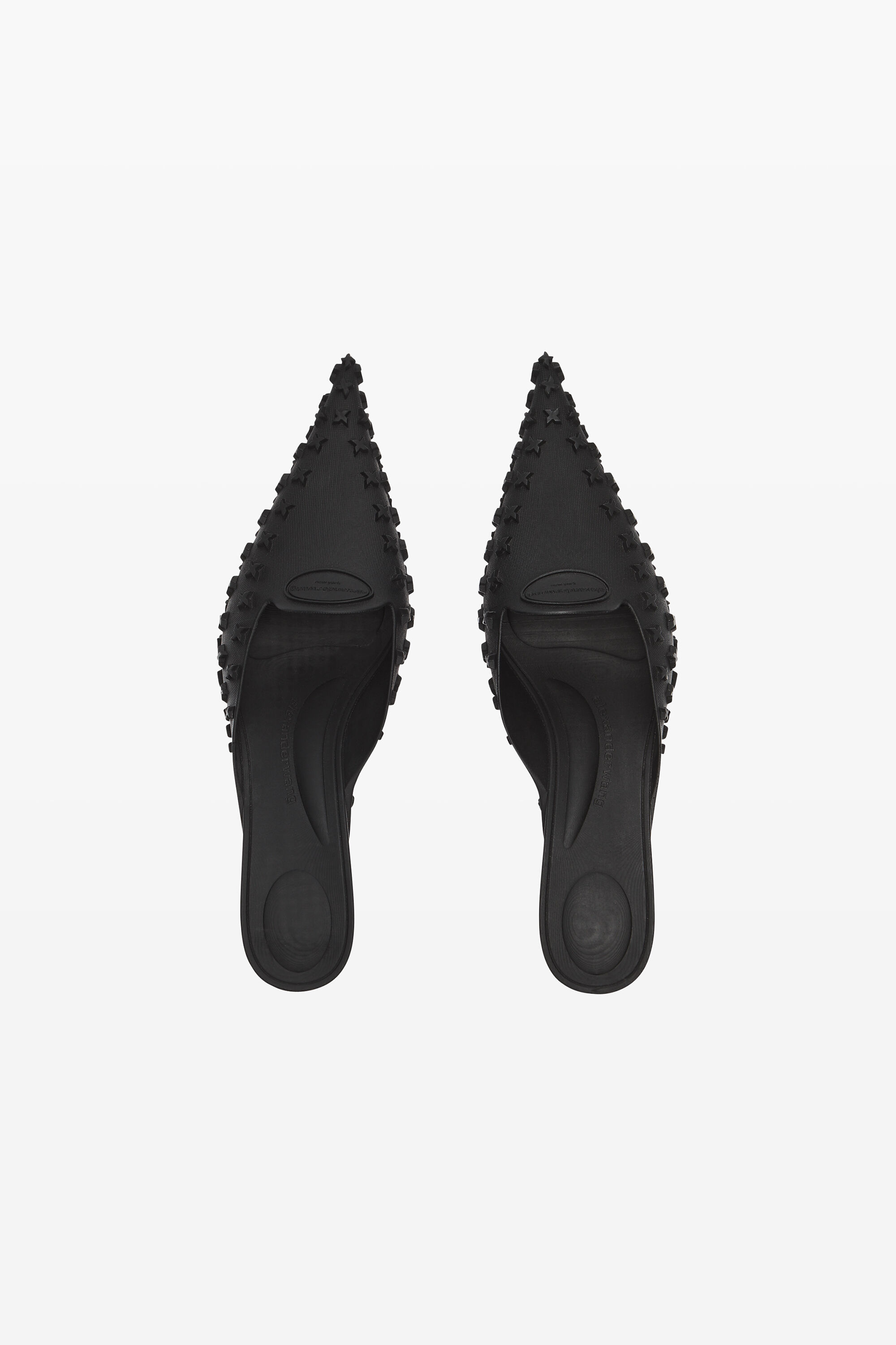 griphoria 3d printed mule in BLACK | alexanderwang®