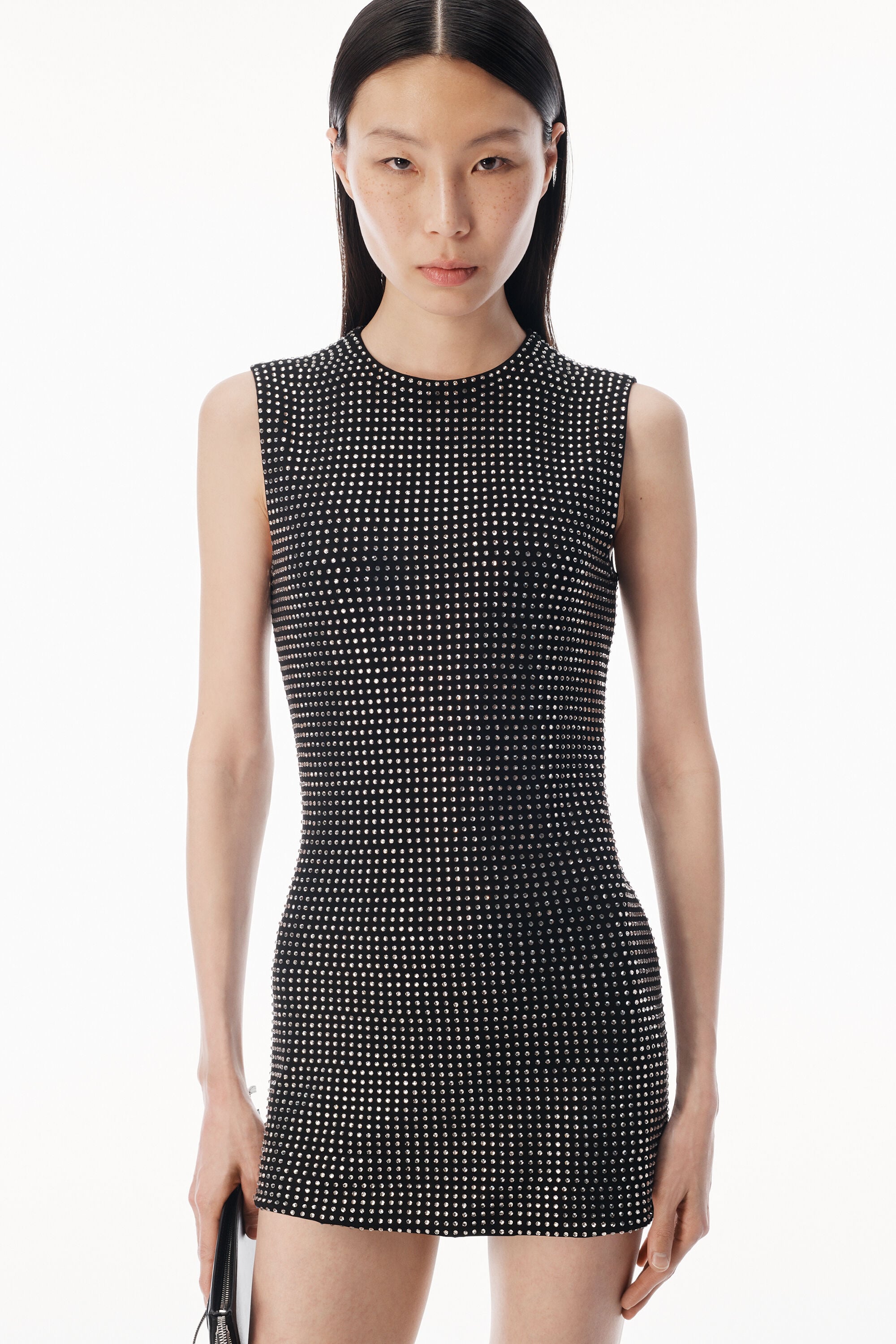 alexanderwang アレキサンダーワング クリスタル ノースリーブ ミニ