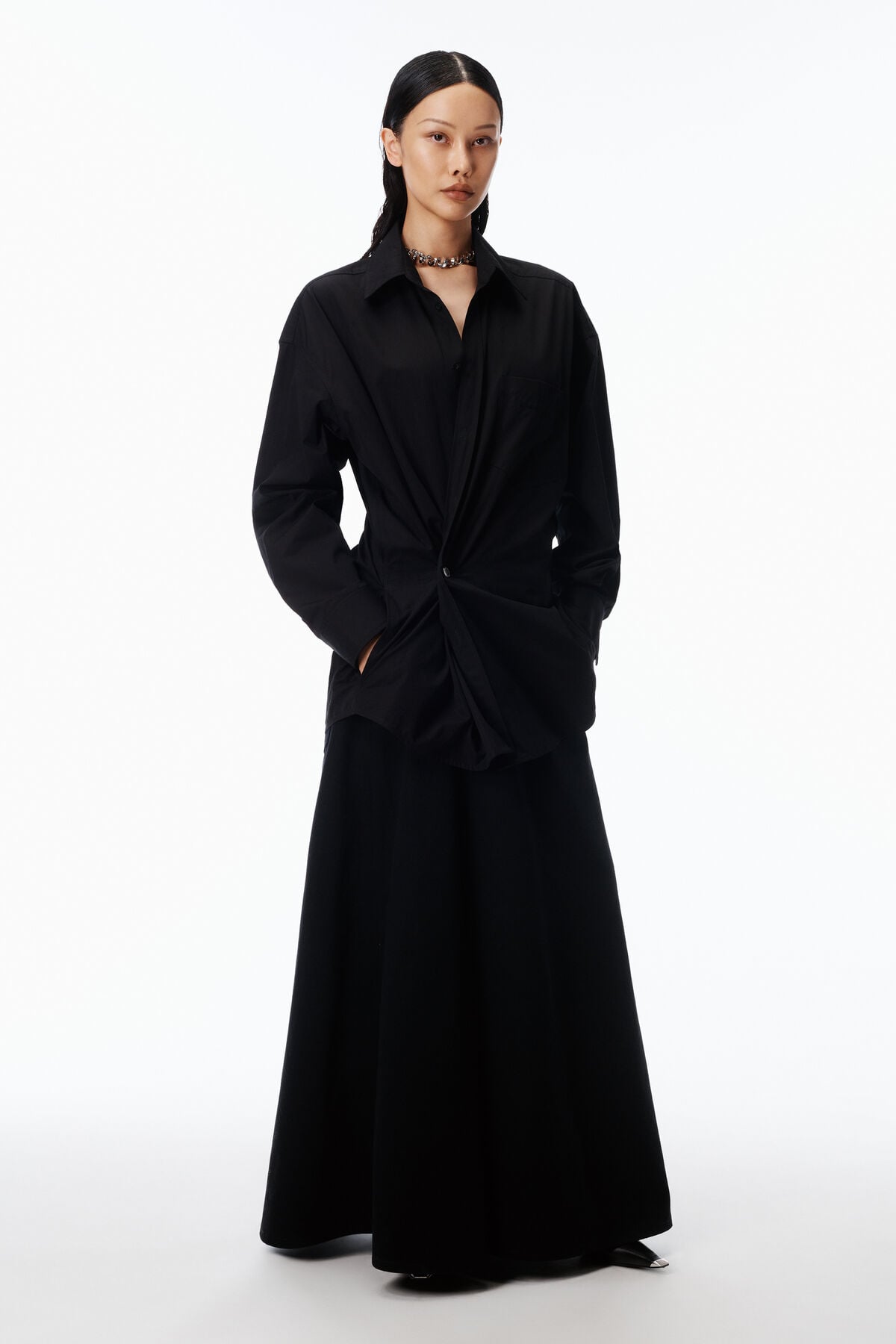 black sweater turtleneck dress STRIPE dress, Curve Velvet Wrap Midi Color:Sapphire Blue feature_Sexy and Sleek colored dress is crafted