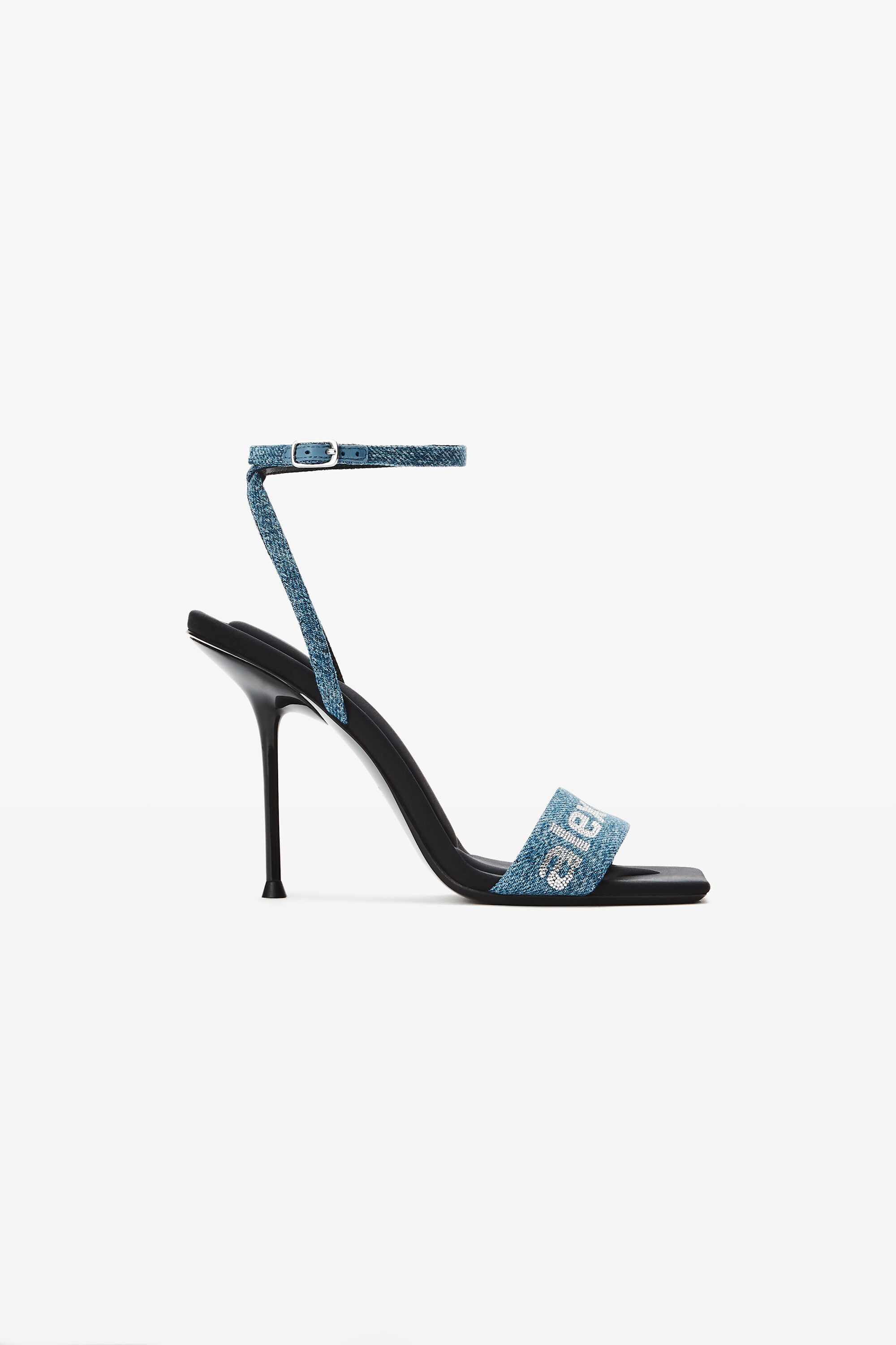 JULIE BILLBOARD SANDAL in VINTAGE MEDIUM INDIGO | alexanderwang®