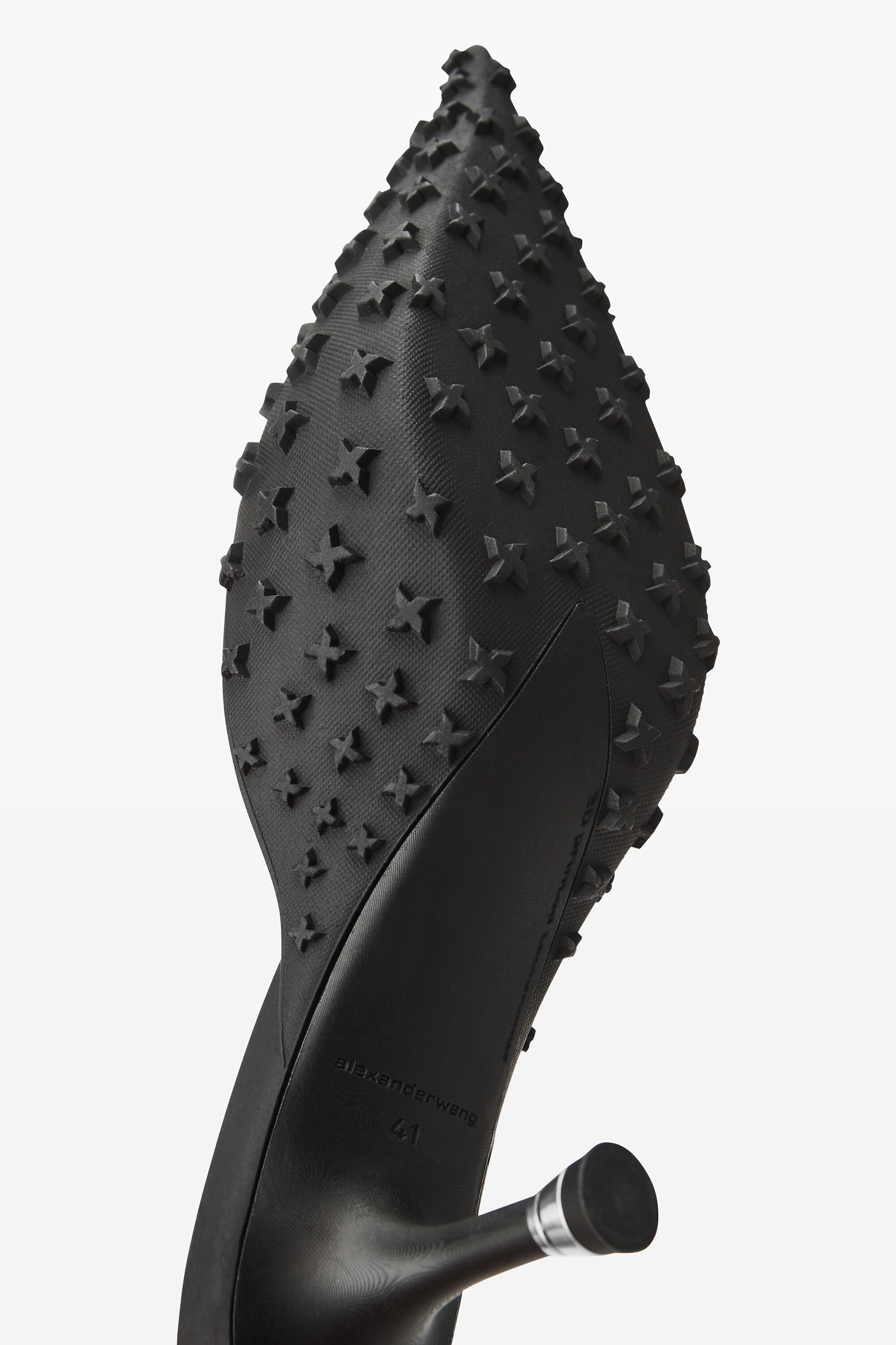 griphoria 3d printed mule in BLACK | alexanderwang®