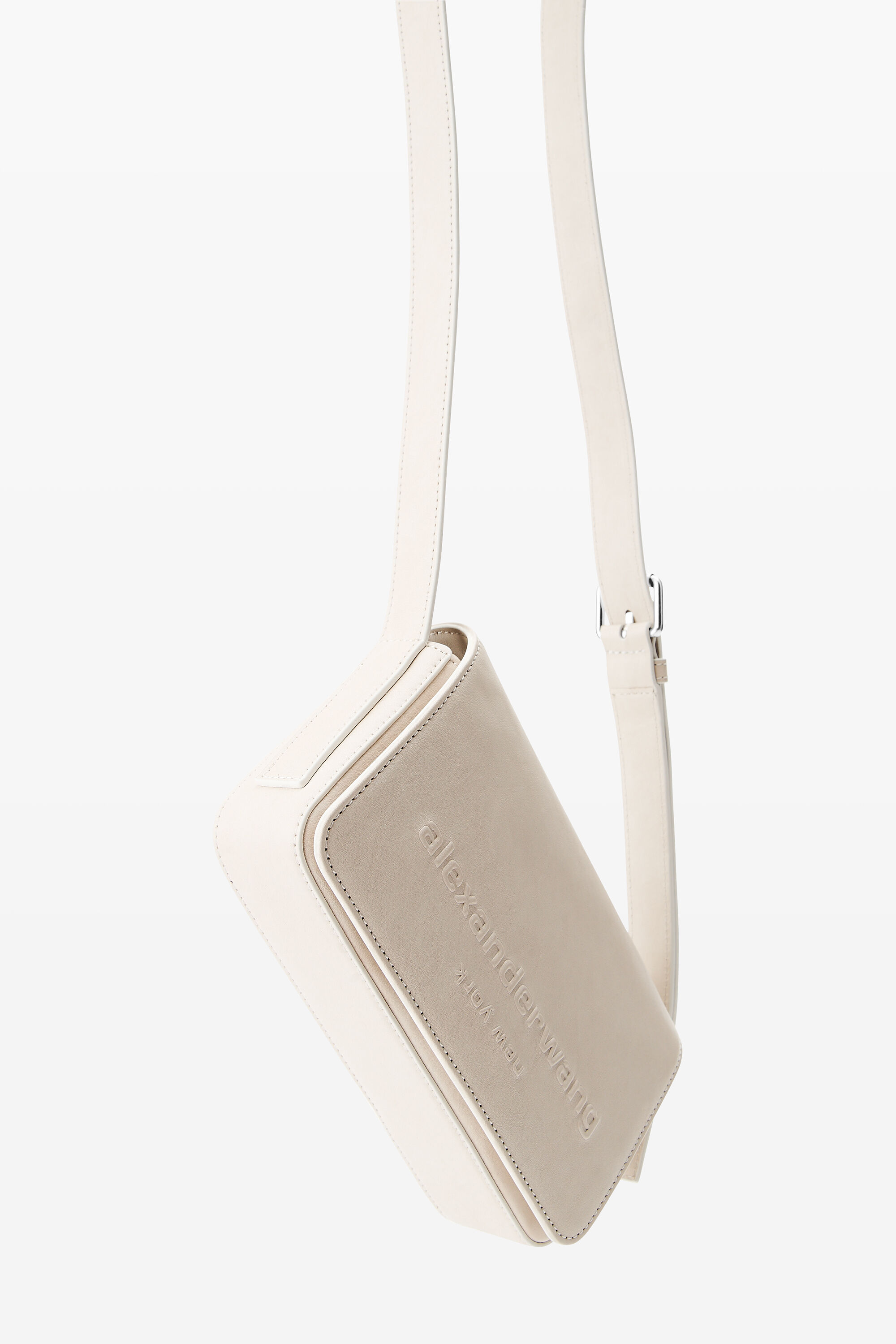 Punch Flap Crossbody in VANILLA | alexanderwang®